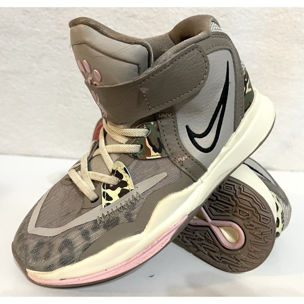 Nike Kyrie Infinity Iron Black Basketball Youth Shoes Sneaker DD0332-006 Size 12
